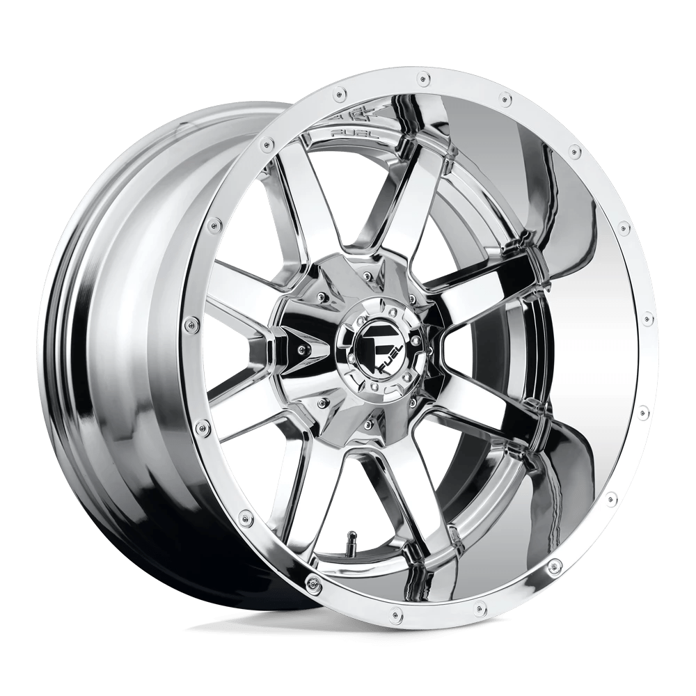 Fuel 1pc D536 Maverick Chrome Plated 20x12 (-44) 6x135/6x139.7