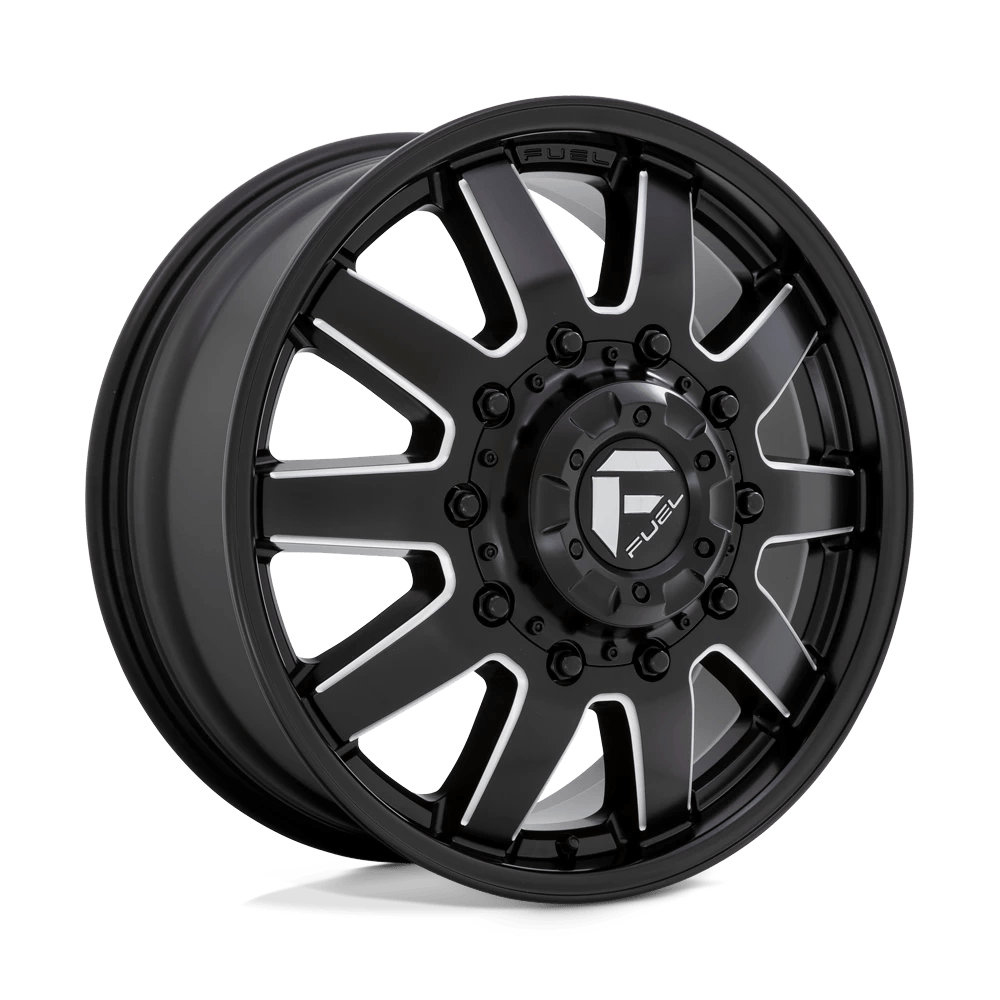 Fuel 1pc D538 Maverick Matte Black Milled 24x8.25 (+105) 8x165.1