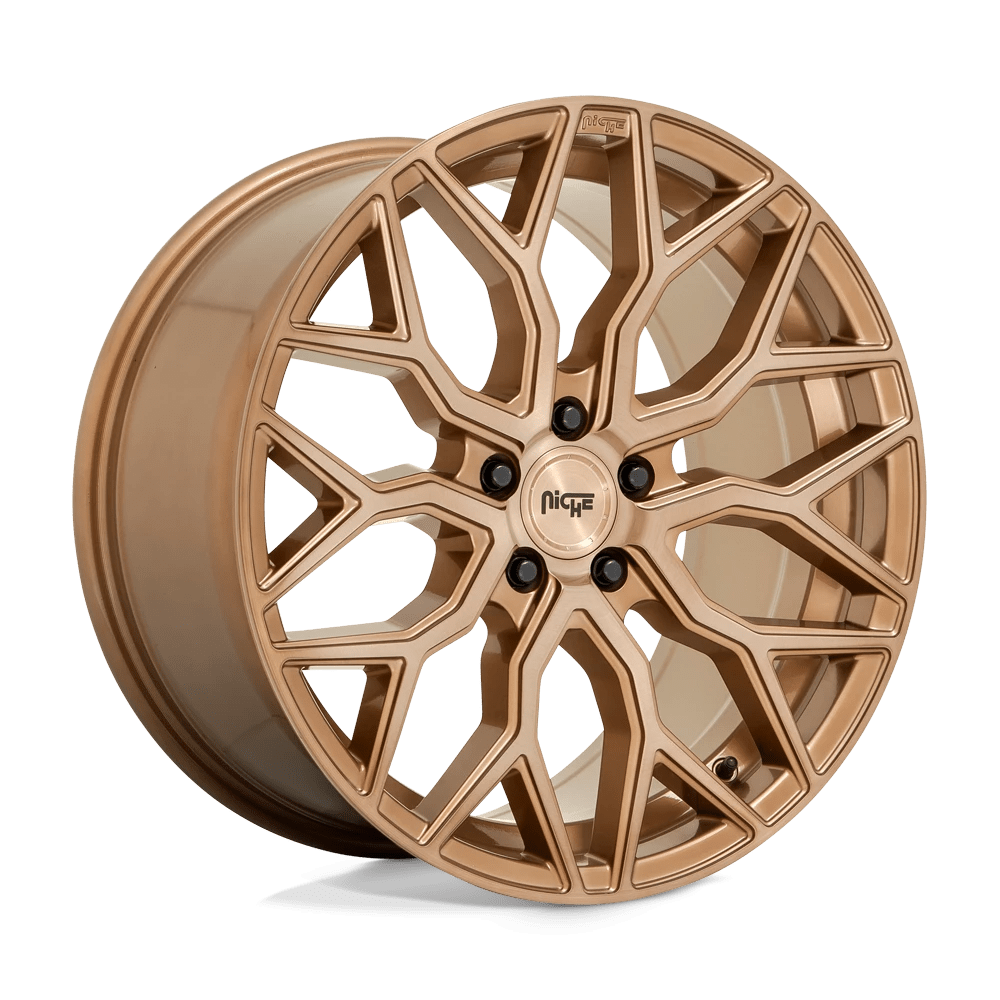 Niche 1pc M263 Mazzanti Bronze Brushed 22x10 (+20) 5x112