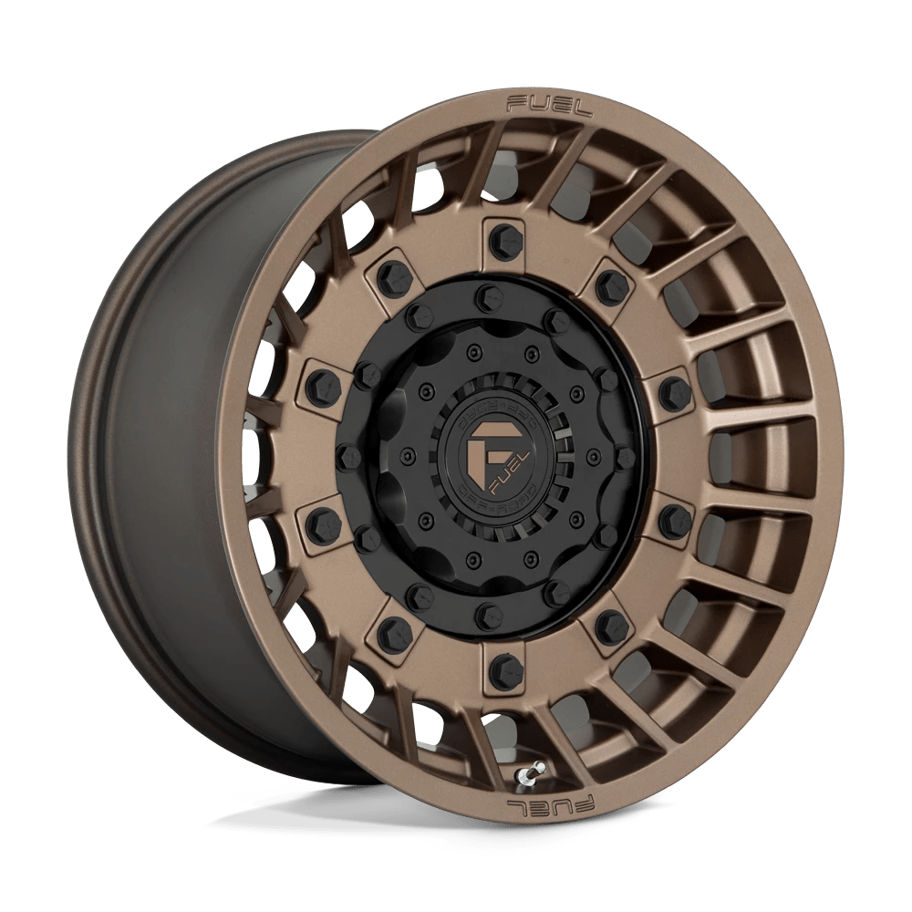 Fuel 1pc D725 Militia Matte Bronze & Black 17x9 (+1) 5x114.3/5x127