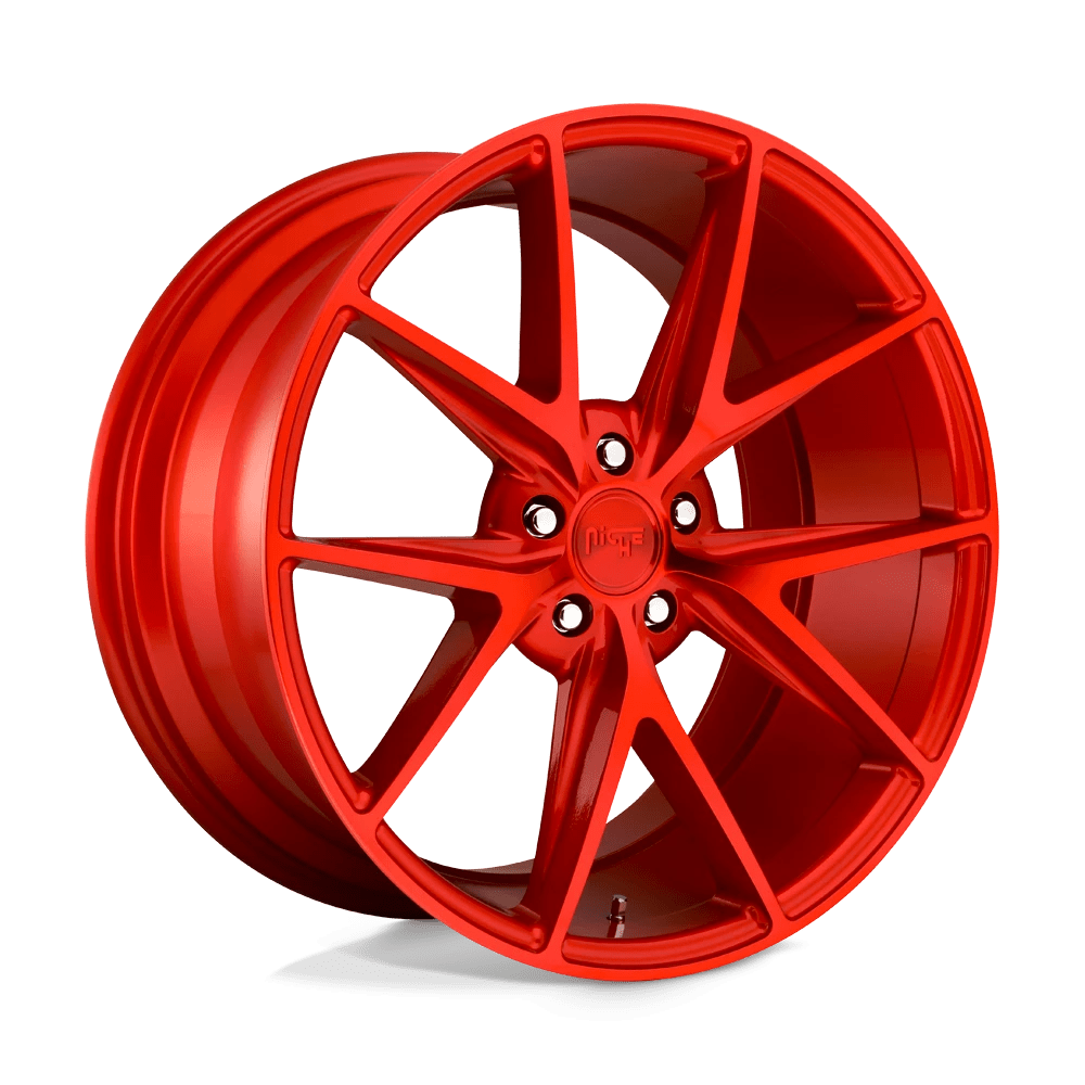 Niche 1pc M186 Misano Candy Red 18x8 (+40) 5x114.3