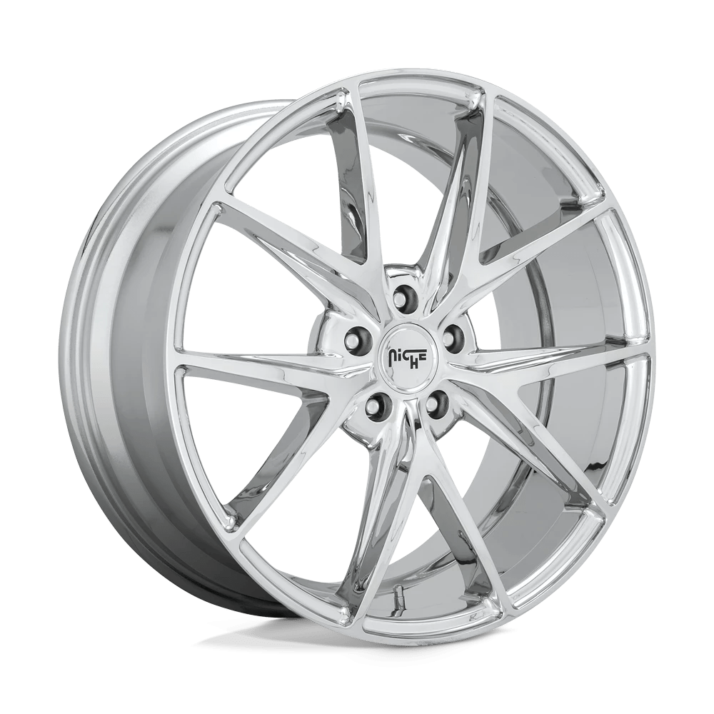 Niche 1pc M248 Misano Chrome 20x9 (+18) 5x115