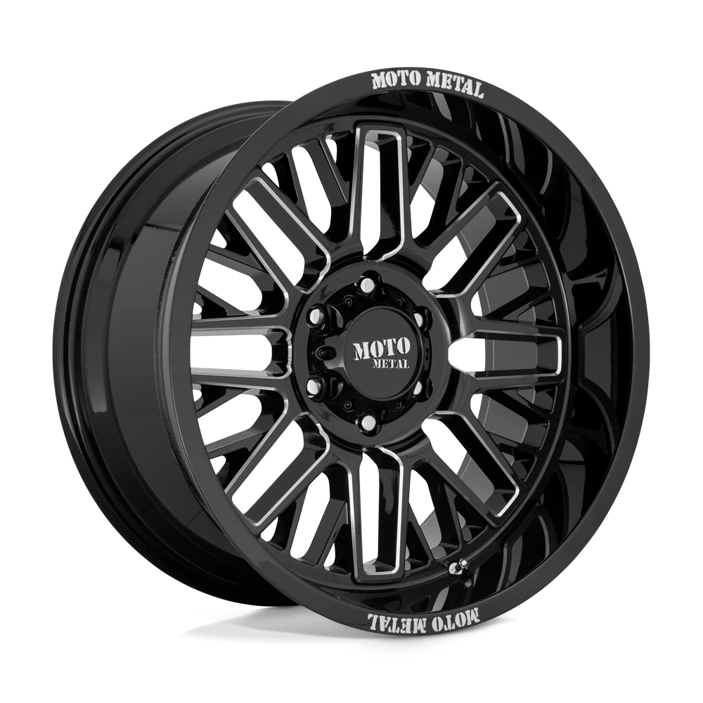 Moto Metal Mo802 Gloss Black Milled 20x10 (-18) 5x127