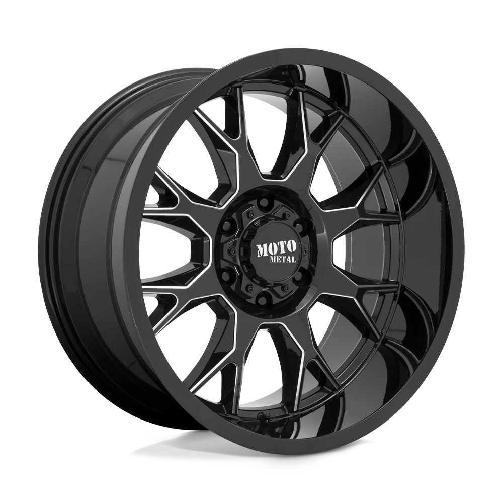 Moto Metal Mo806 Gloss Black Milled 20x10 (-18) 5x127