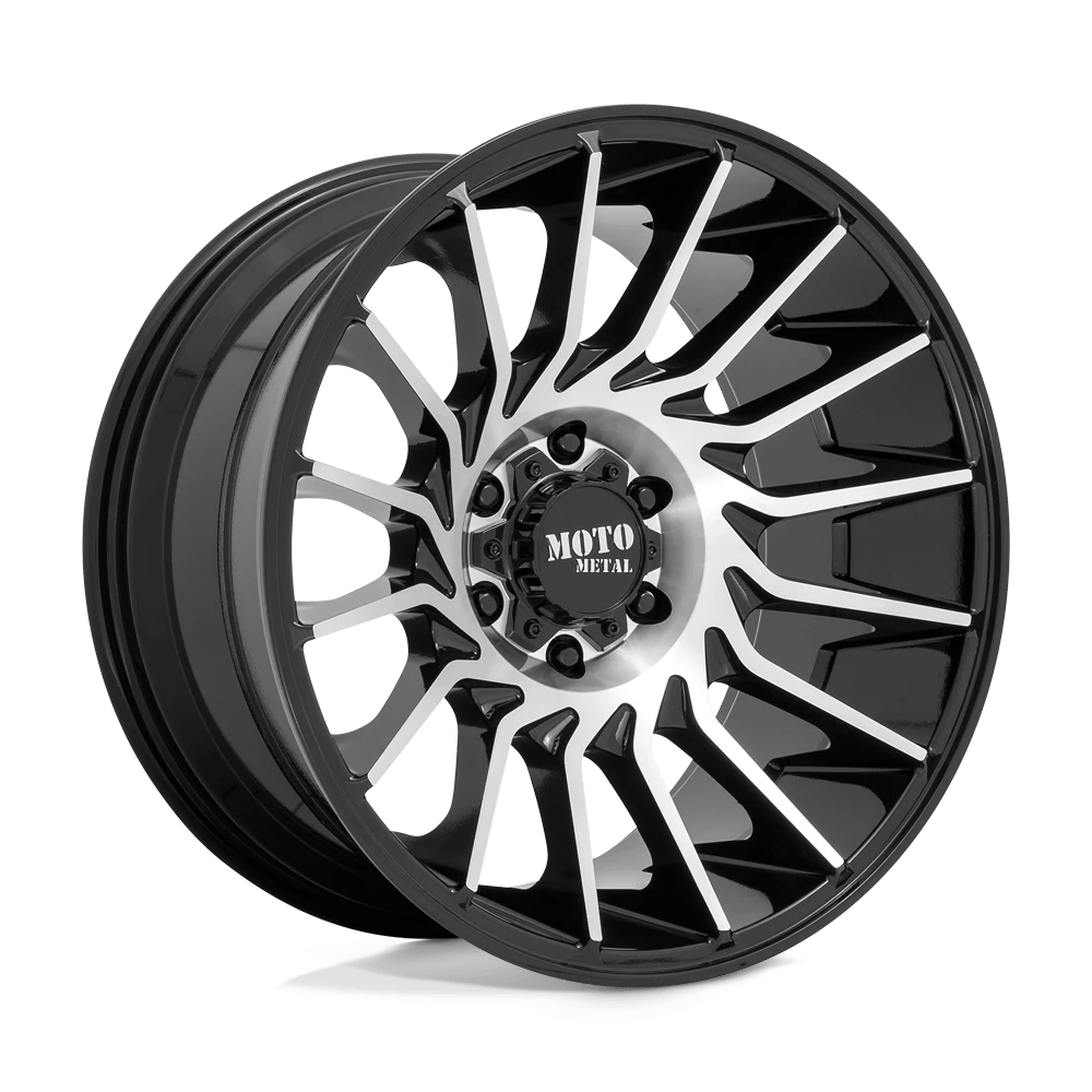Moto Metal Mo807 Gloss Black Machined 20x10 (-18) 5x127