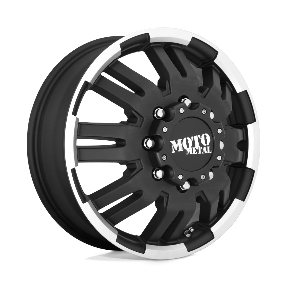 Moto Metal Mo963 Matte Black Machined - Front 16x6 (+111) 8x165.1