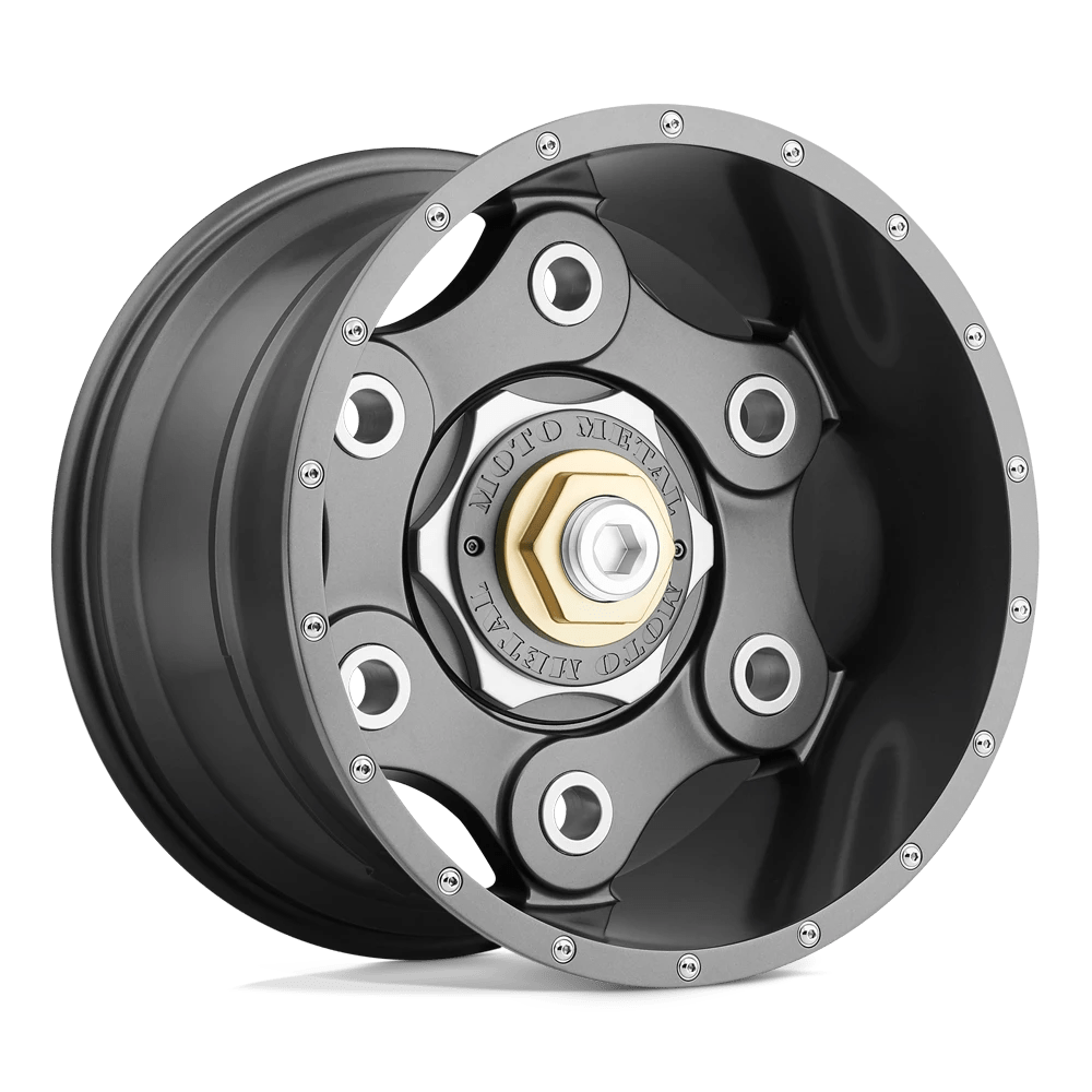 Moto Metal Mo977 Link Gun Metal 20x9 (+18) 6x135/6x139.7