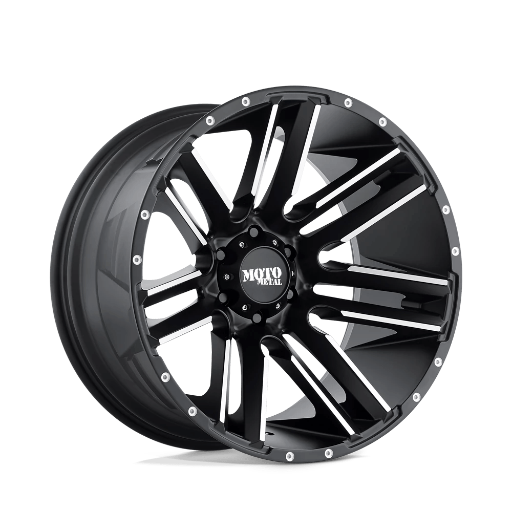 Moto Metal Mo978 Razor Satin Black Machined 20x10 (-24) 5x139.7