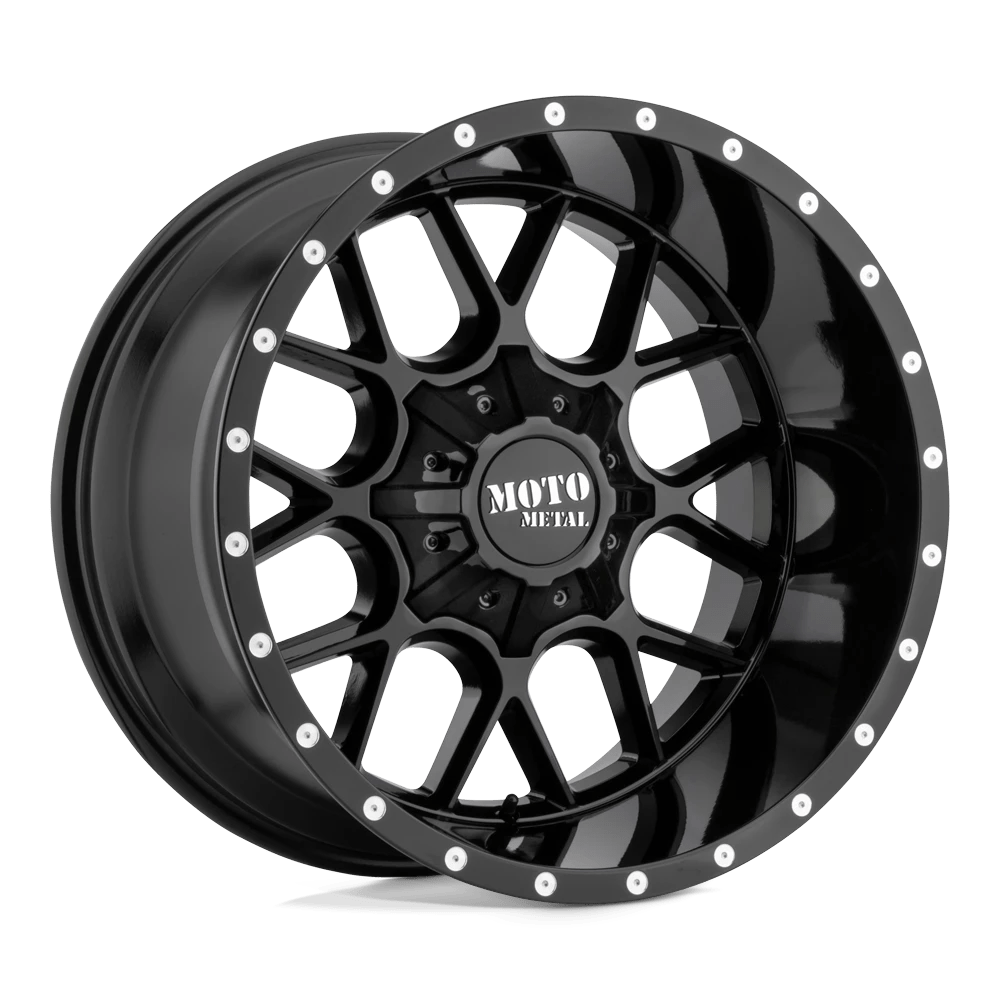 Moto Metal Mo986 Siege Gloss Black 20x10 (-18) 5x127/5x139.7