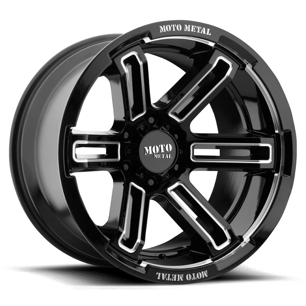 Moto Metal Mo991 Rukus Gloss Black Milled 20x9 (+0) 6x135