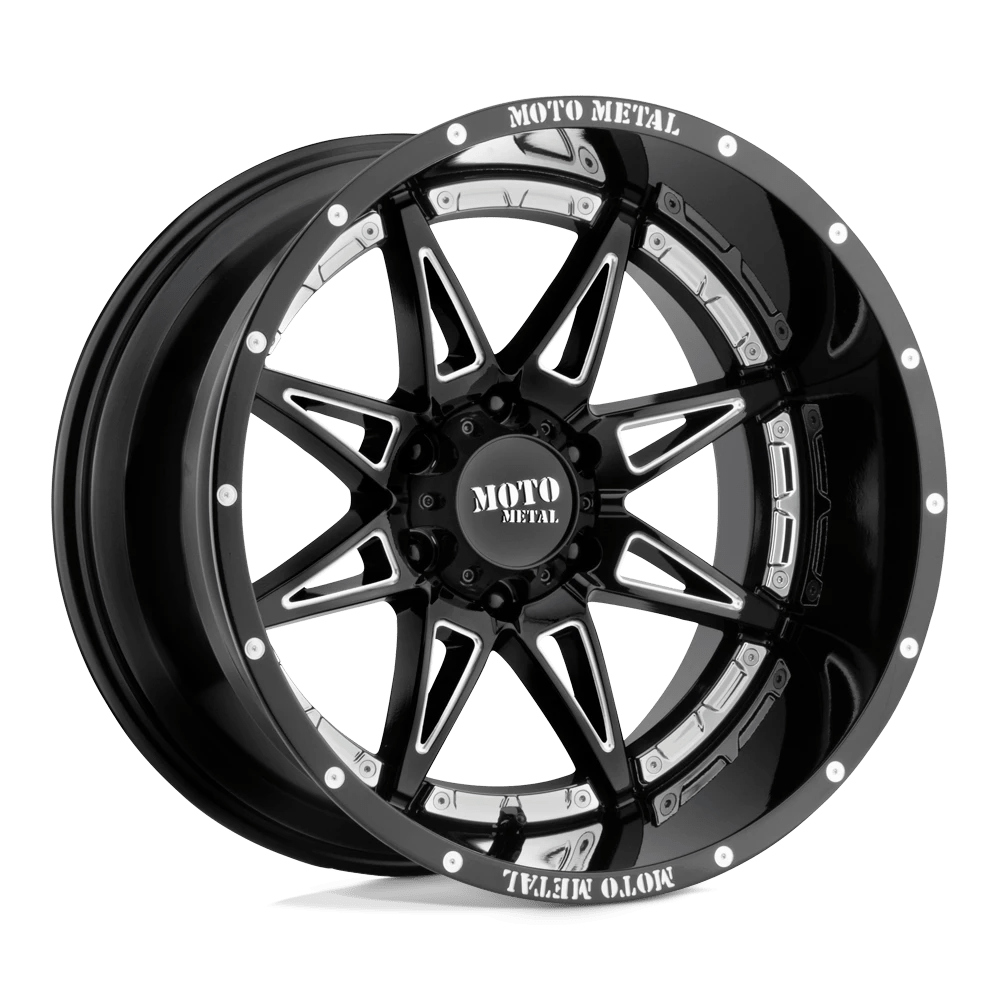 Moto Metal Mo993 Hydra Gloss Black Milled 18x8.5 (+18) 5x127