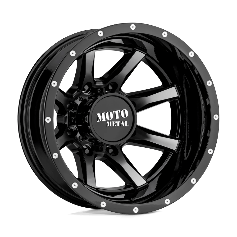 Moto Metal Mo995 Gloss Black Machined - Rear 17x6.5 (-155) 8x165.1