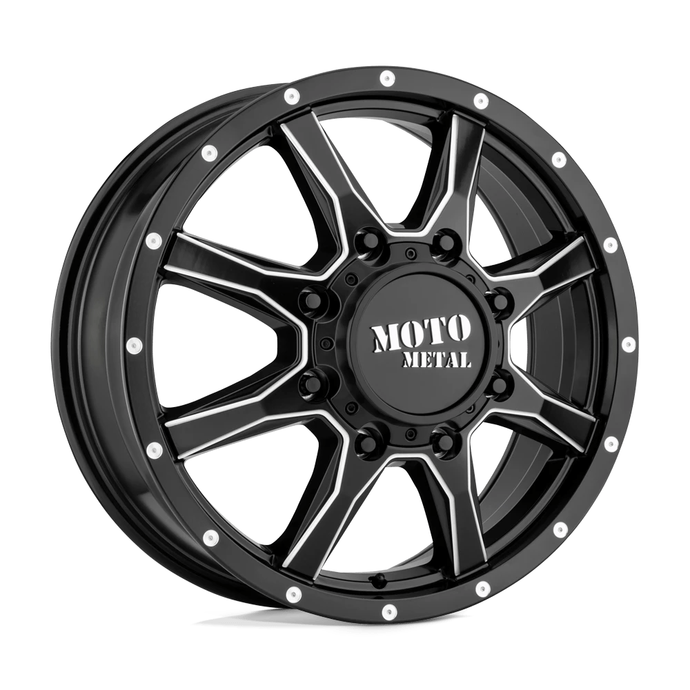 Moto Metal Mo995 Satin Black Milled - Front 20x8.25 (+127) 8x200