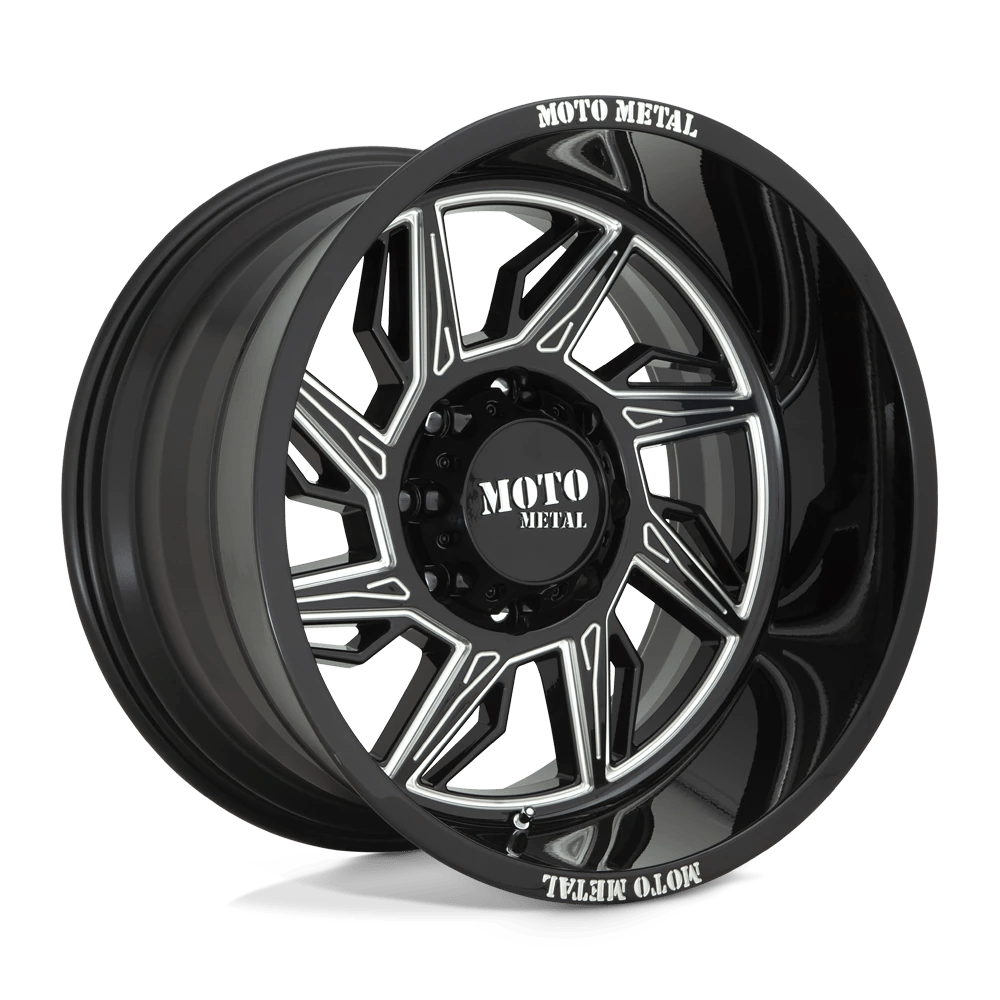 Moto Metal Mo997 Hurricane Gloss Black Milled - Left Directional 20x10 (-18) 6x135