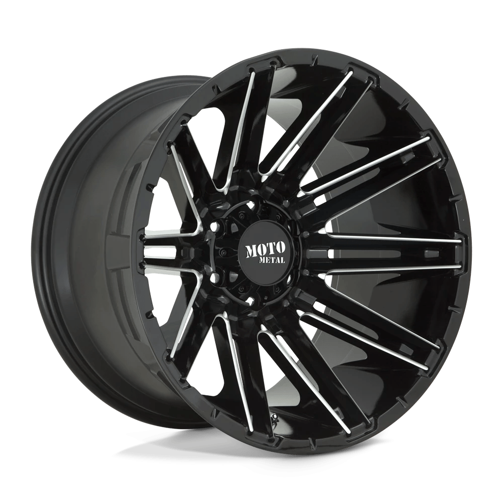 Moto Metal Mo998 Kraken Gloss Black Milled 22x10 (-18) 5x139.7