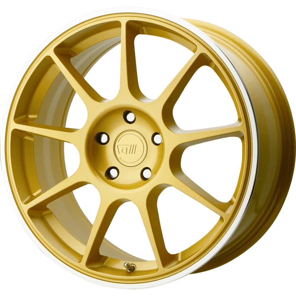 Motegi Mr138 Gold Machined Lip 19x8.5 (+45) 5x112