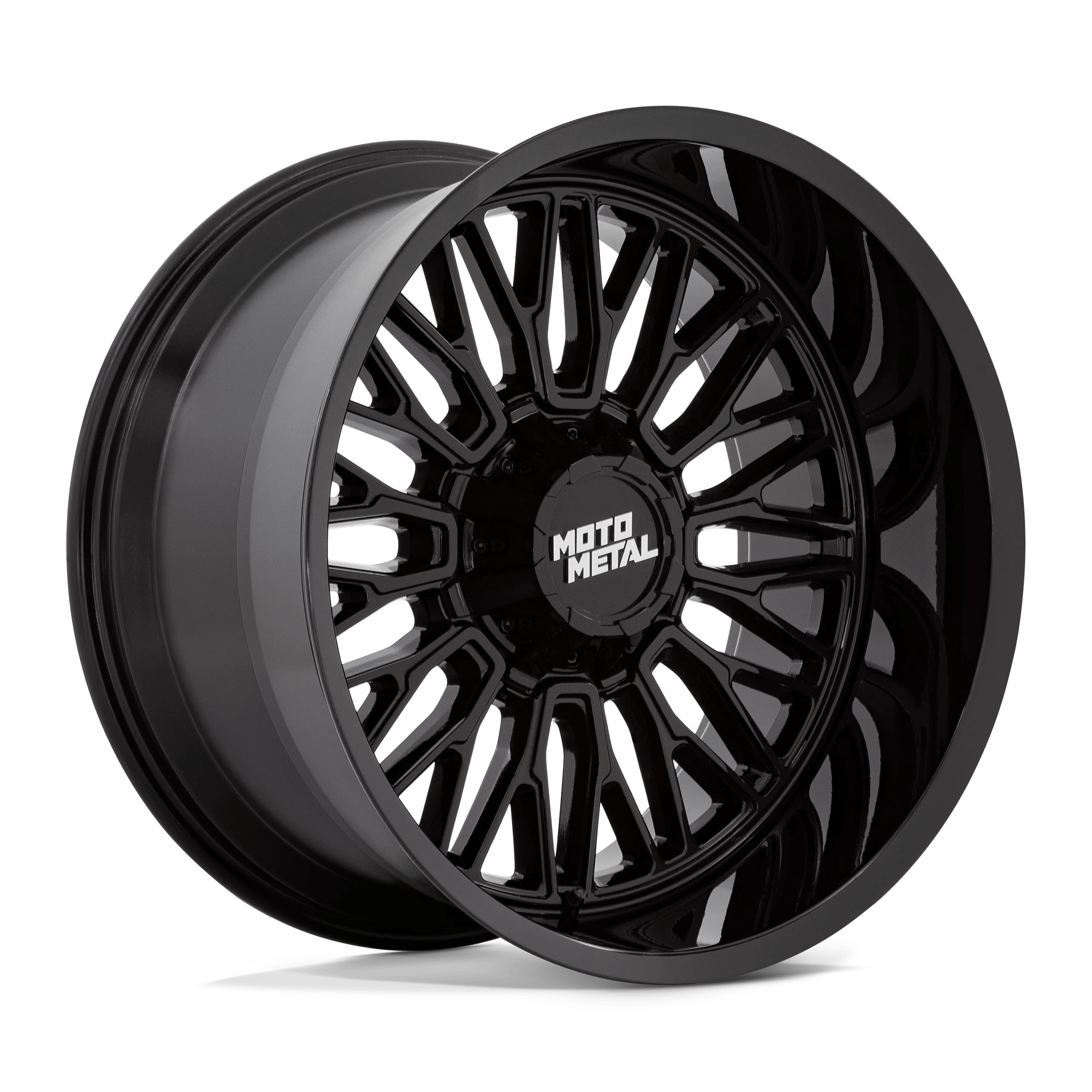 Moto Metal Mo809 Stinger Gloss Black 20x10 (-18) 5x127/5x139.7