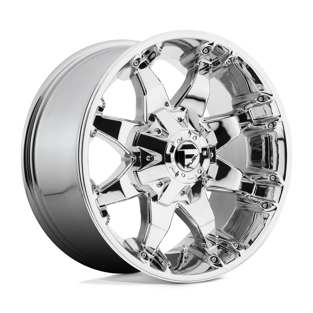 Fuel 1pc D508 Octane Chrome Plated 20x9 (-12) 6x135/6x139.7