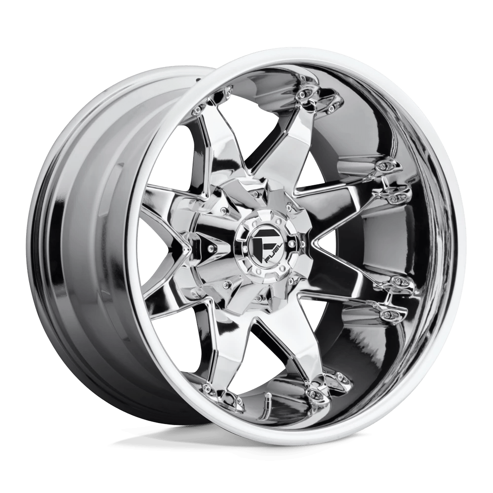 Fuel 1pc D508 Octane Chrome Plated 20x12 (-44) 6x135/6x139.7