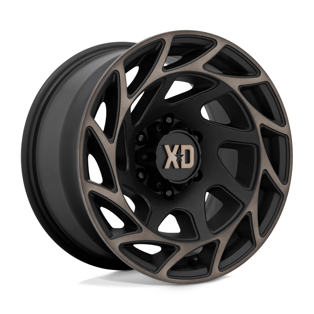 Xd Xd860 Onslaught Satin Black With Bronze Tint 17x9 (-12) 6x139.7