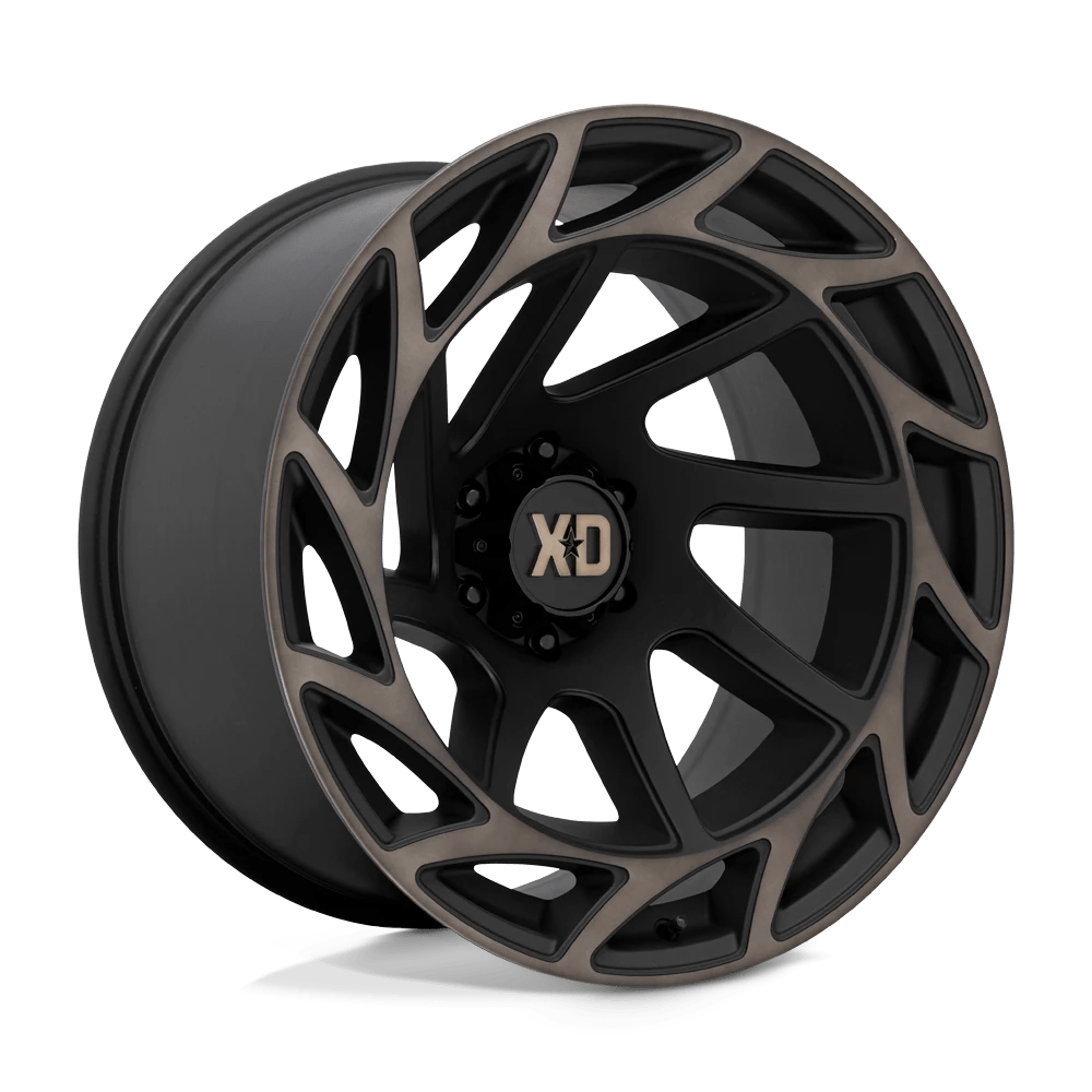 Xd Xd860 Onslaught Satin Black With Bronze Tint 22x12 (-44) 6x139.7