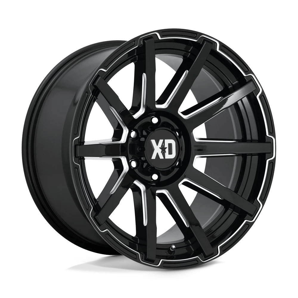 Xd Xd847 Outbreak Gloss Black Milled 20x9 (+0) 6x139.7
