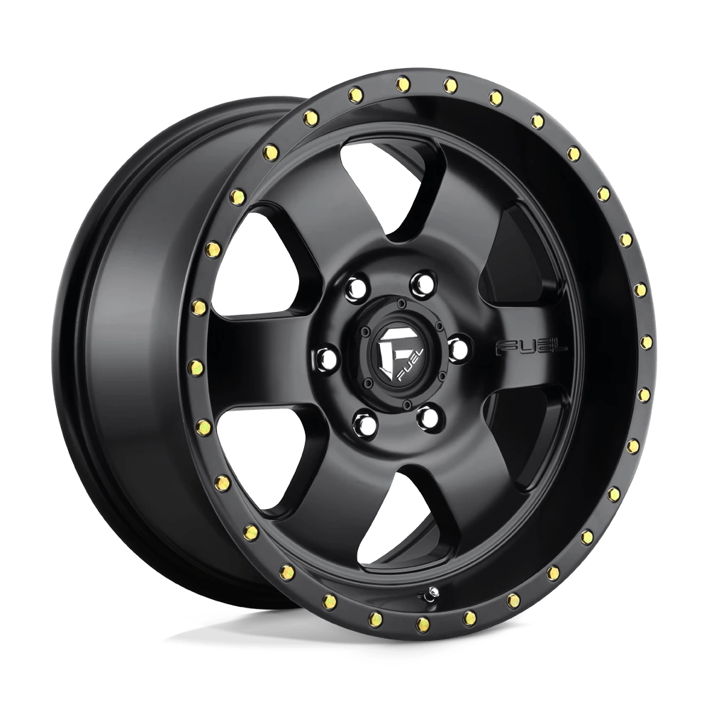 Fuel 1pc D618 Podium Matte Black 18x9 (+20) 6x139.7