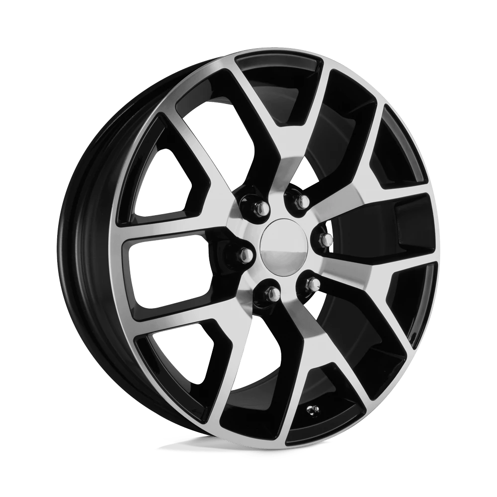 Performance Replicas Pr150 Gloss Black/machined 22x9 (+27) 6x139.7