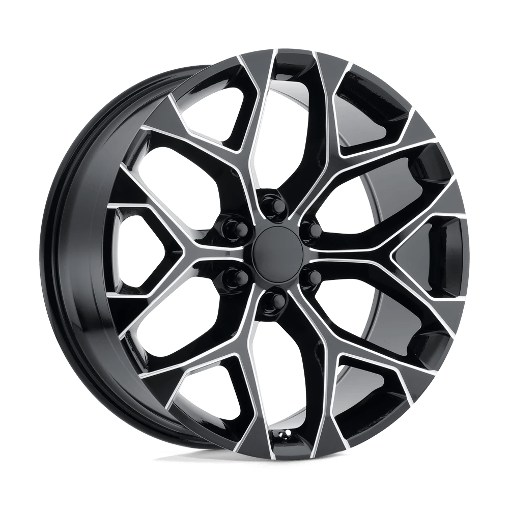 Performance Replicas Pr176 Gloss Black Milled 20x9 (+24) 6x139.7