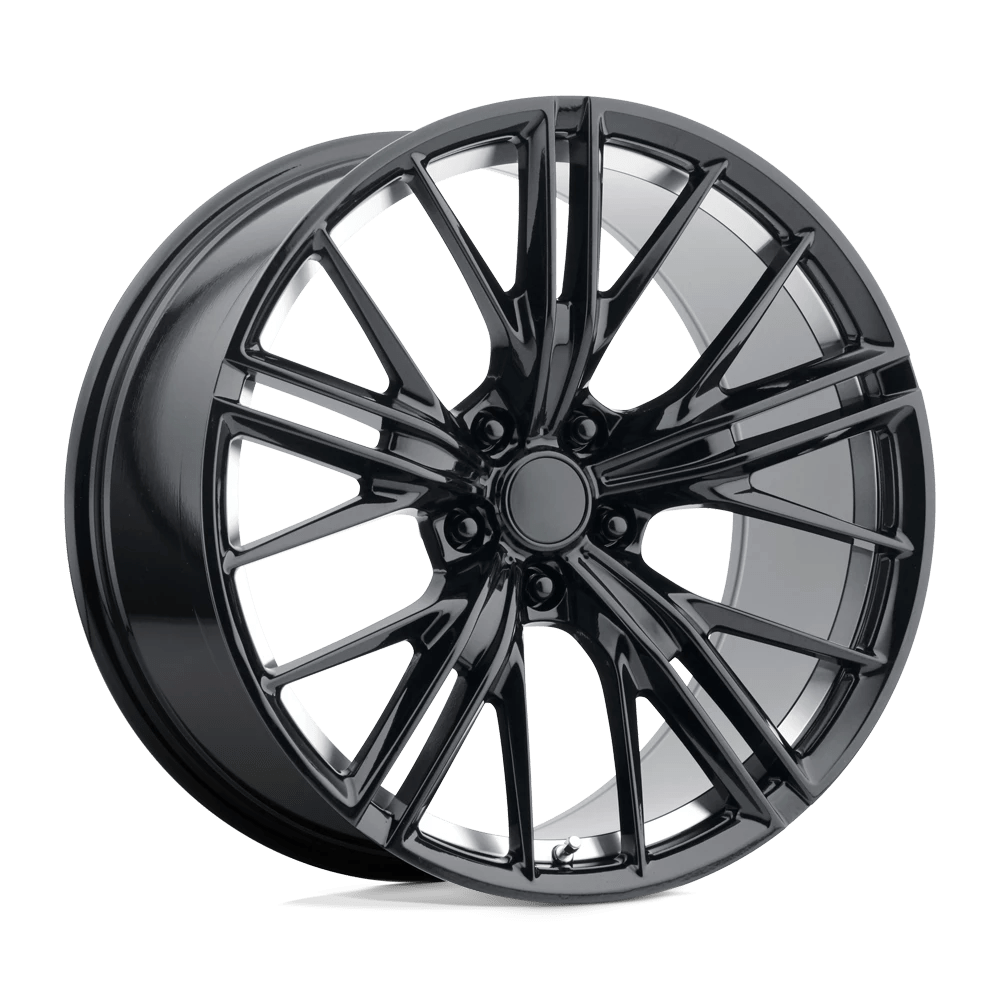 Performance Replicas Pr194 Gloss Black Machined 20x10 (+35) 5x120