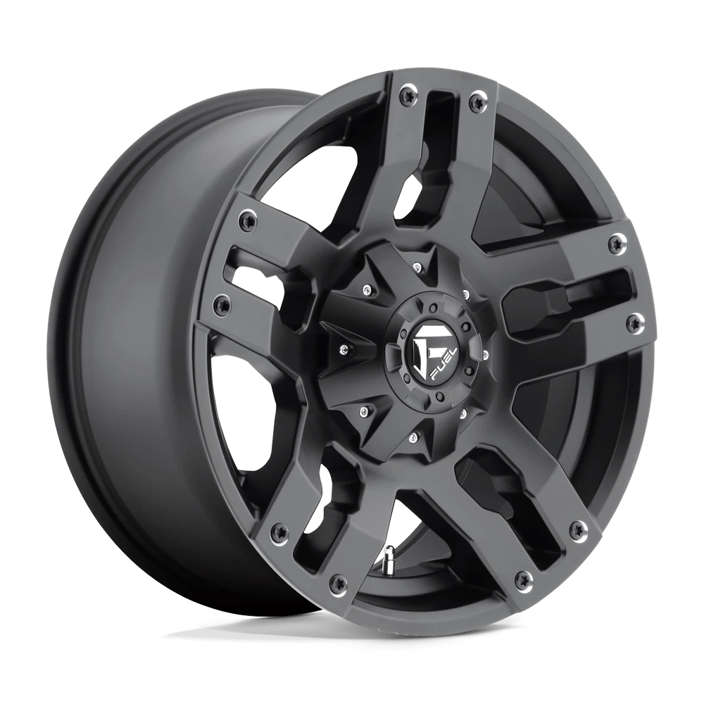 Fuel 1pc D515 Pump Matte Black 18x9 (+20) 6x135/6x139.7