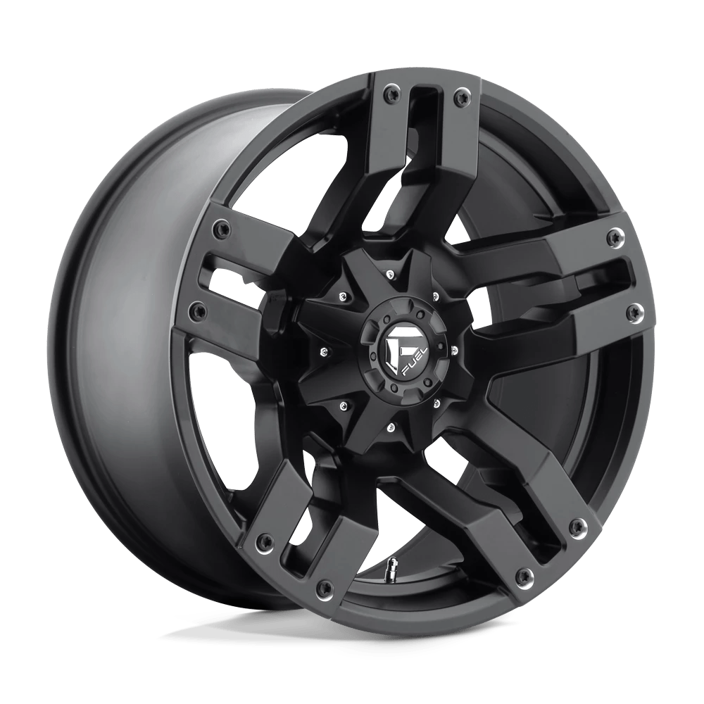 Fuel 1pc D515 Pump Matte Black 20x10 (-24) 6x135/6x139.7