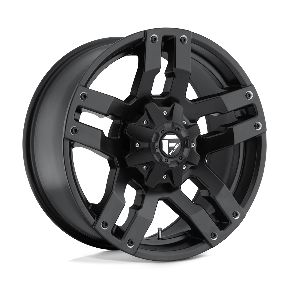 Fuel 1pc D515 Pump Matte Black 20x9 (+20) 6x135/6x139.7