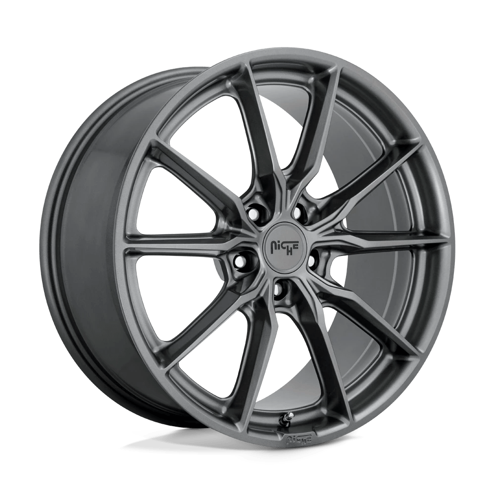 Niche 1pc M239 Rainier Matte Anthracite 19x8.5 (+25) 5x112