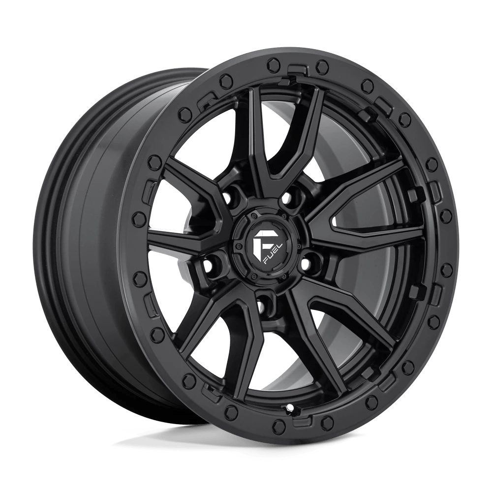 Fuel 1pc D679 Rebel Matte Black 17x9 (-12) 5x127
