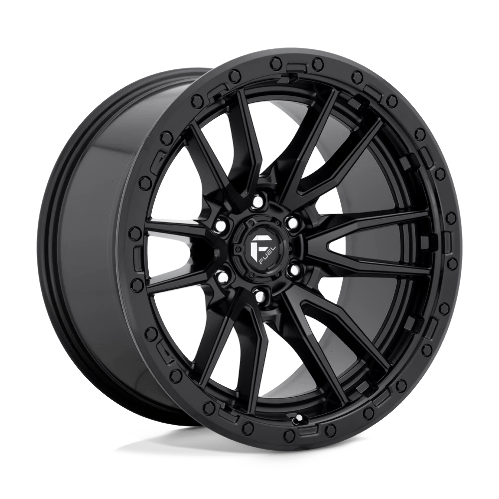 Fuel 1pc D679 Rebel Matte Black 20x10 (-18) 6x135