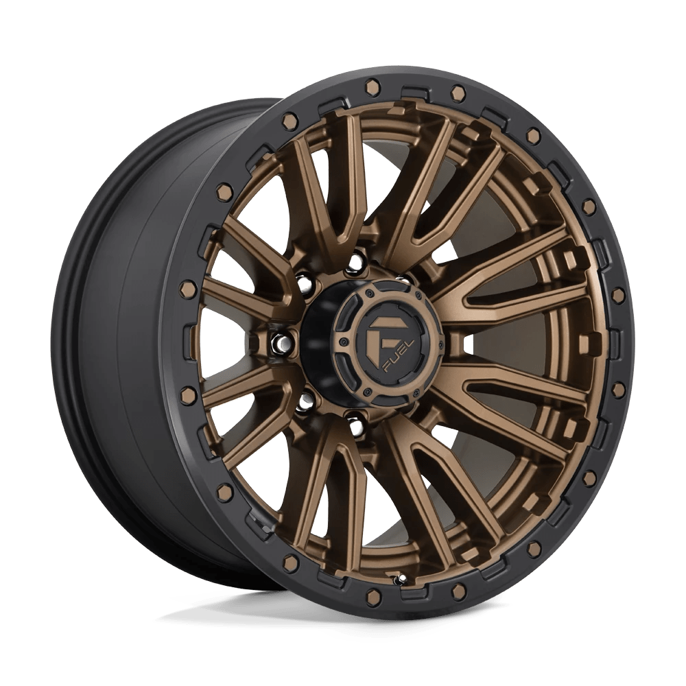Fuel 1pc D681 Rebel Matte Bronze Black Bead Ring 20x10 (-18) 8x165.1