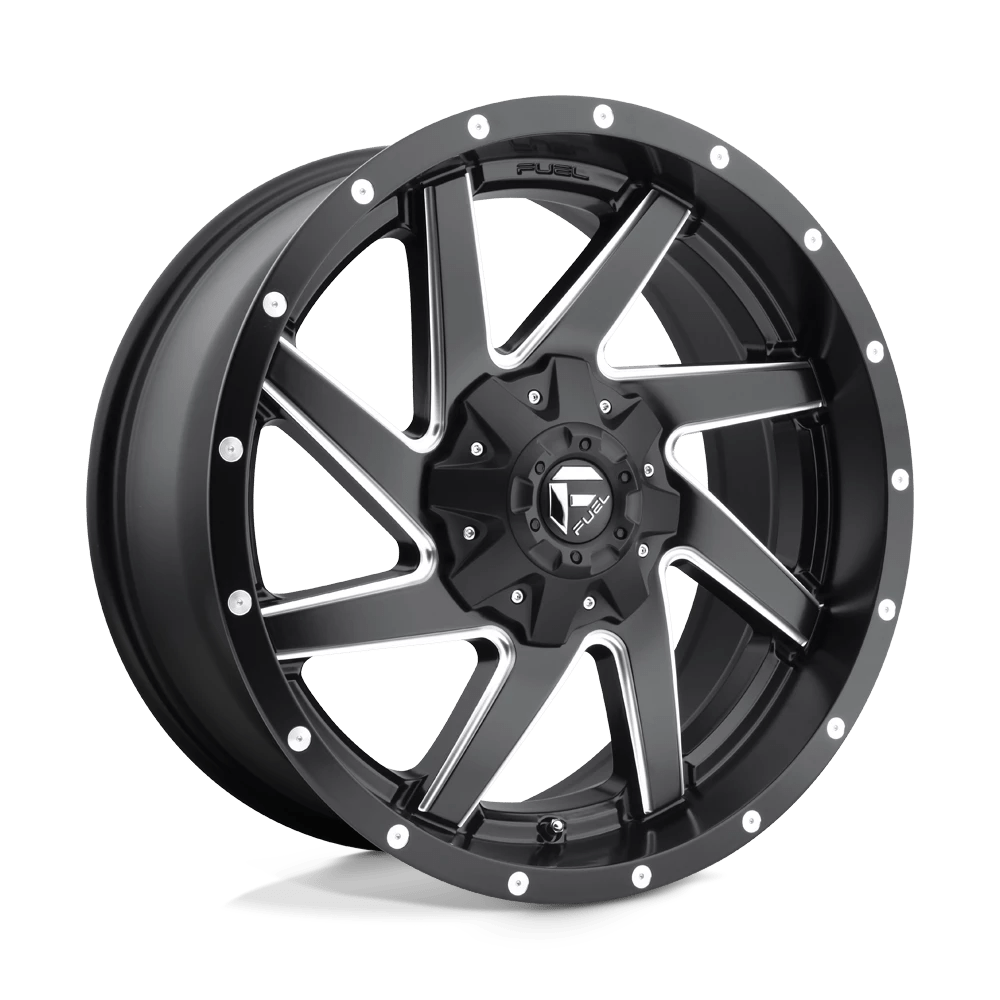 Fuel 1pc D594 Renegade Matte Black Milled 20x10 (-18) 6x135/6x139.7