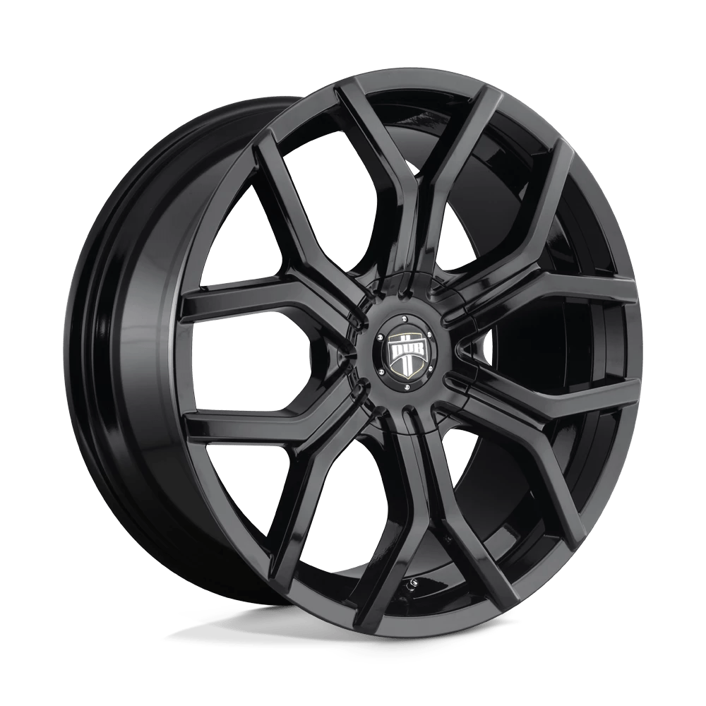 Dub 1pc S208 Royalty Gloss Black 22x9.5 (+30) 6x135/6x139.7