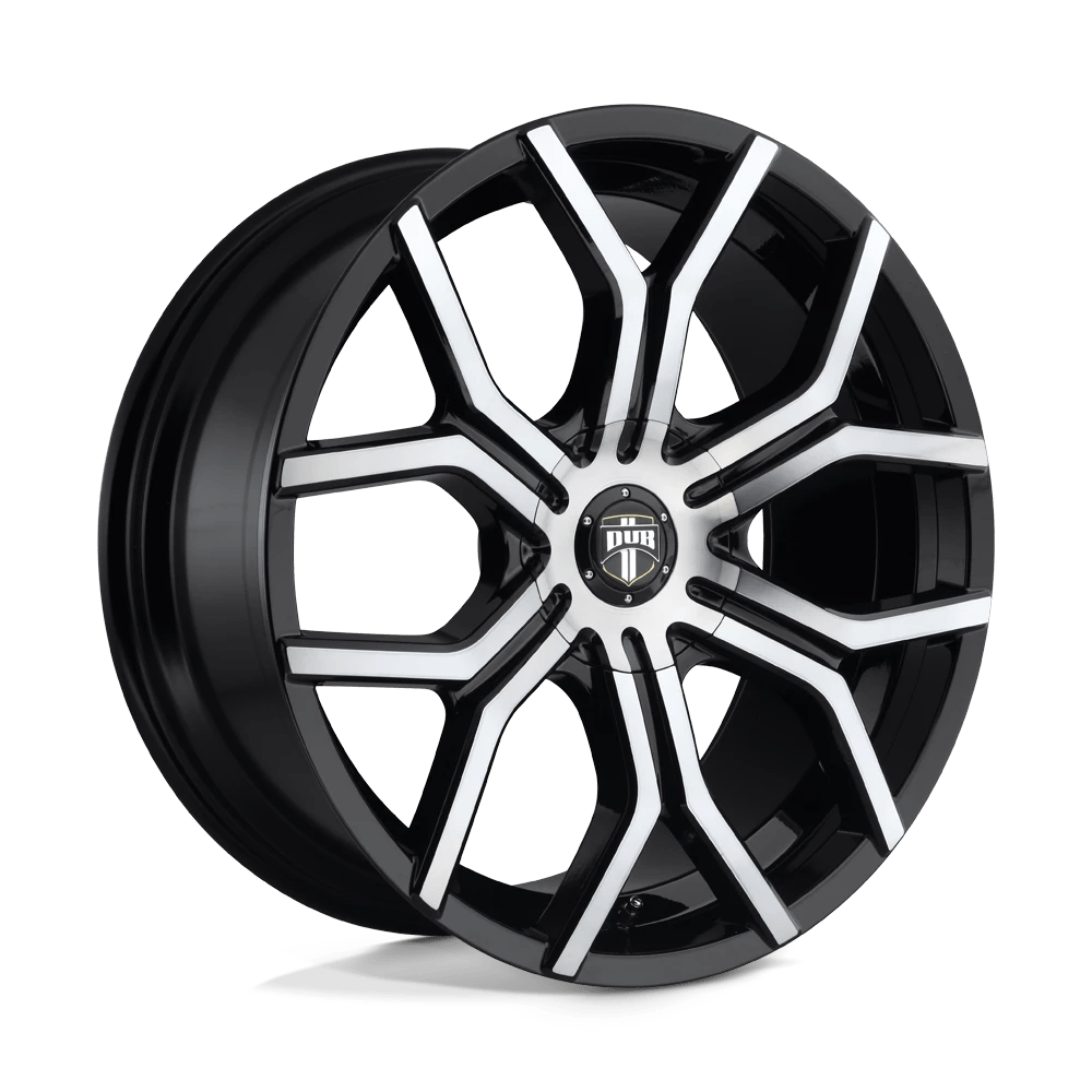 Dub 1pc S209 Royalty Gloss Machined Double Dark Tint 22x9.5 (+30) 6x135/6x139.7