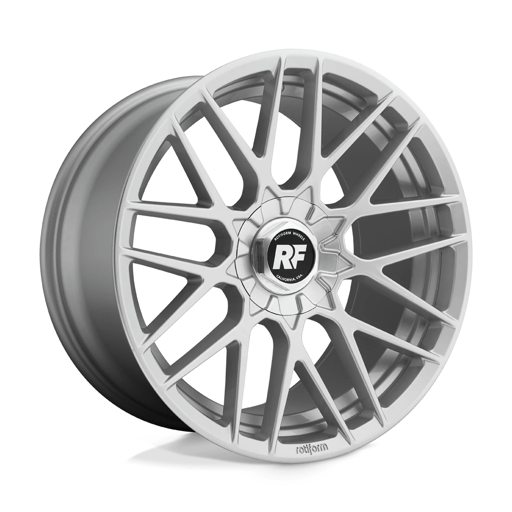 Rotiform 1pc R140 Rse Gloss Silver 18x8.5 (+35) 5x112/5x120