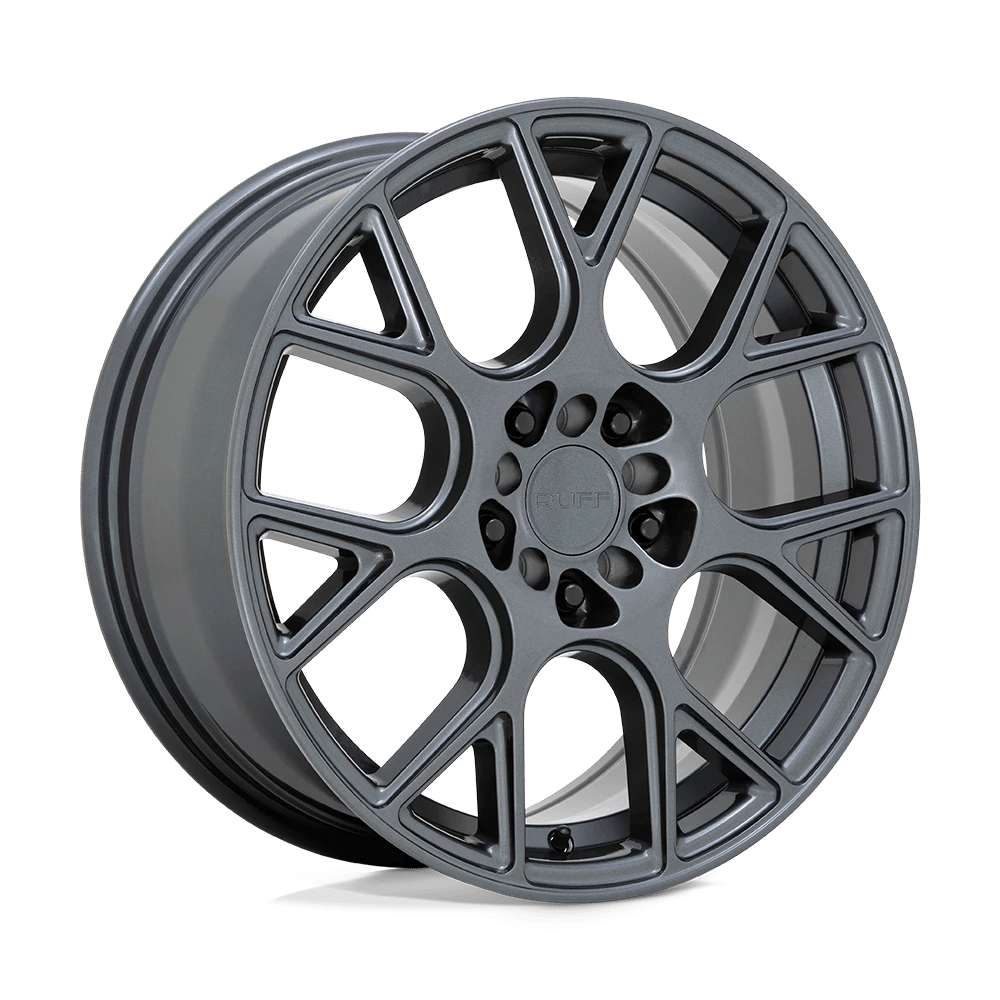 Ruff Drift Gloss Gunmetal 17x7.5 (+38) 5x100/5x114.3