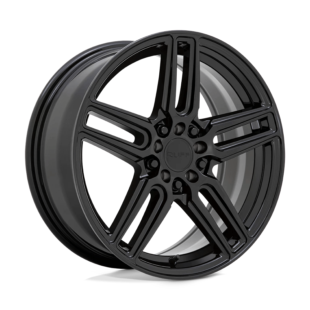 Ruff Nitro Gloss Black 17x7.5 (+38) 5x108/5x114.3