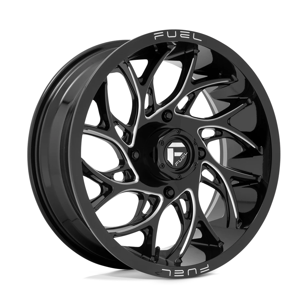 Fuel Utv D741 Runner Gloss Black Milled 18x7 (+13) 4x156