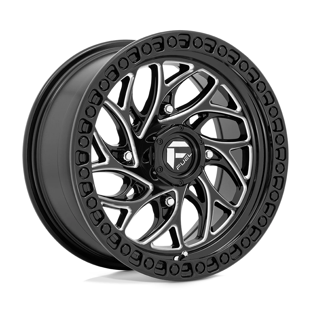 Fuel Utv D741 Runner Gloss Black Milled 15x7 (+10) 4x156