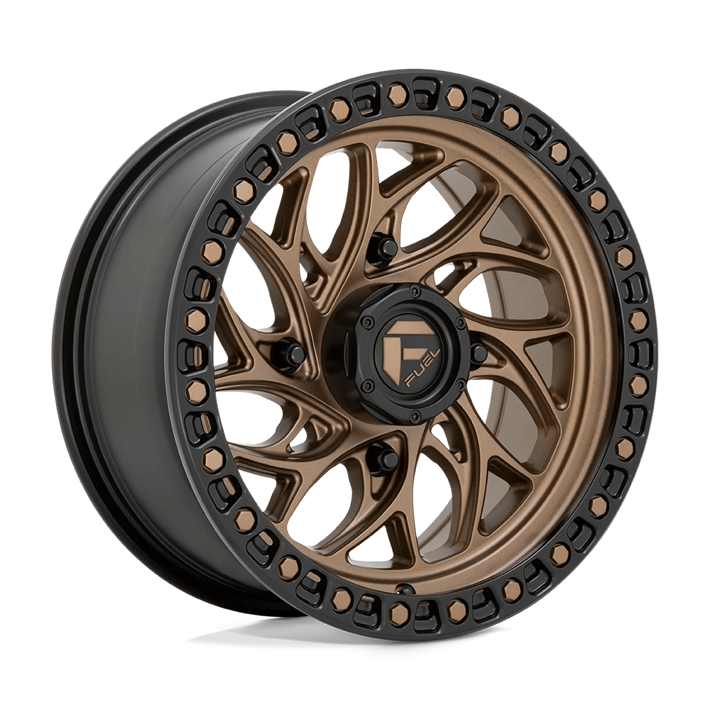 Fuel Utv D777 Runner Utv Bronze With Black Ring 15x7 (+10) 4x137