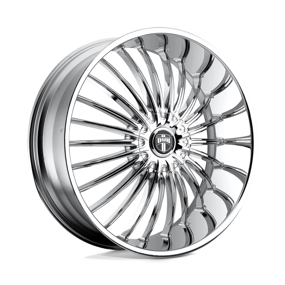 Dub 1pc S140 Suave Chrome Plated 26x9.5 (+30) 6x135/6x139.7