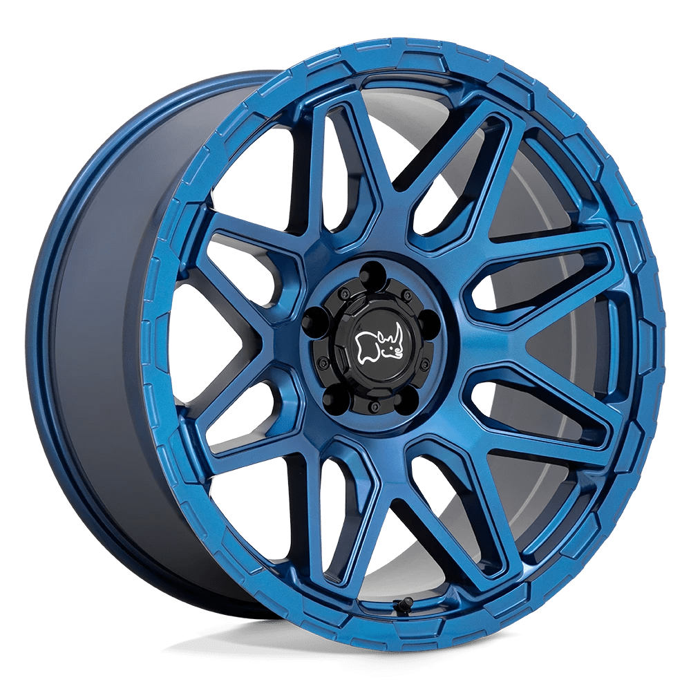 Black Rhino Shockwave Gloss Midnight Blue 20x9.5 (-18) 5x127