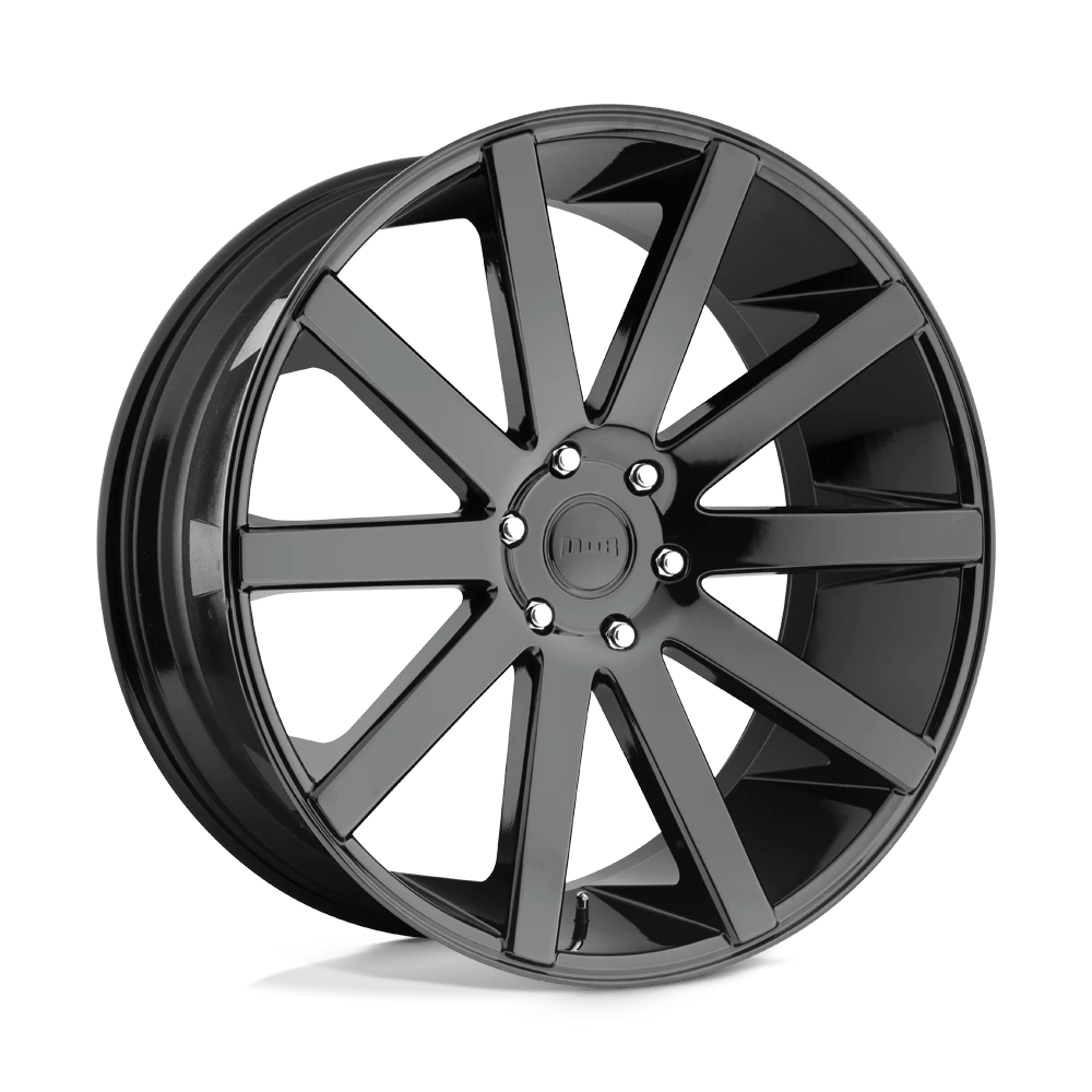 Dub 1pc S219 Shot Calla Gloss Black 24x10 (+25) 5x139.7