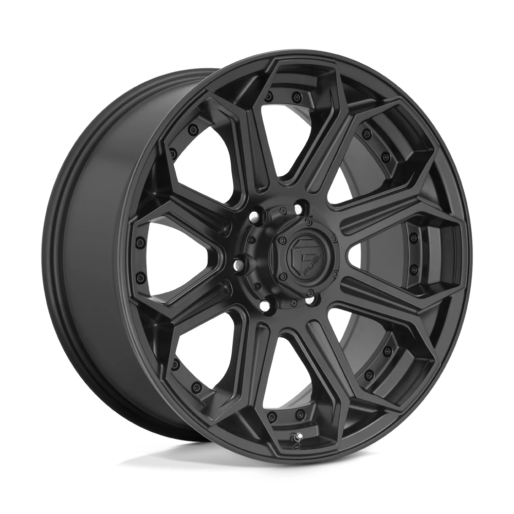 Fuel 1pc D706 Siege Matte Black 20x9 (+1) 6x139.7